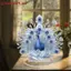 ZK Peacock Hình - Đồ trang trí để bàn thanh lịch để trang trí văn phòng & Quà tặng tân gia VN
