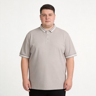Plus Size 8XL 7XL Nam Công Sở Mùa Hè Áo Polo Màu Trơn Thoáng Khí