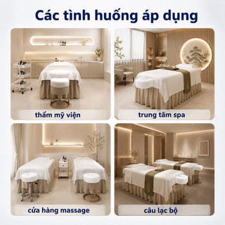 100 miếng lót mặt cho massage, dùng khi nằm úp mặt, kết hợp gối nằm sấp và khăn trải bàn, sạch sẽ tiện lợi
