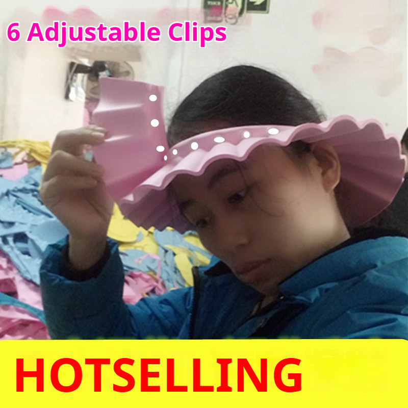 🔥 mũ gội đầu 🔥 Dầu gội tạo tác người lớn mũ gội đầu không thấm nước có hàng sẵn vào tai mắt không ướt mặt mũ tắm tắm người cao tuổi mũ chắn nước người lớn trẻ em ♥10 tuổi -100 mũ gội đầu dành cho người lớn chống thấm nước có thể điều chỉnh mở rộng dầu g