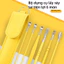 BỘ LẤY RÁY TAI 6 MÓN INOX - Thép Không Gỉ Kèm Túi Da Cao Cấp, Dễ Vệ Sinh