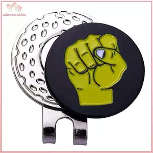 THÊM Đánh dấu bóng golf với kẹp mũ chơi gôn Hợp kim ngoài trời từ tính Đồ đánh dấu golf BSS