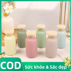 Trong Kho 100Ml Bơm Lại Nhựa Bóp Chai Với Flip Cap Cho Kem Dưỡng Da Dầu Gội Điều Hòa Cá Tuyết