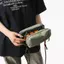 # HB # Unisex Outdoor Aquarius Bapa Túi đeo chéo có lưu trữ lúm đồng tiền để đi bộ đường dài và khám phá.