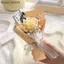 {AKIN} Bó hoa hồng Mini nhân tạo thủ công Quà tặng sinh nhật cho nữ Hoa trang trí mẹ {a}