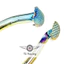 Combo đạp thắng cần số phay lổ xi 7 màu dream - wave - sirius 50 - rs 50
