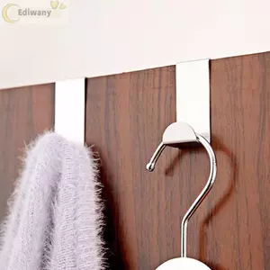 EDIWANY 2 Chiếc Móc Cửa Dụng Cụ Nhà Bếp Hình Chữ Z