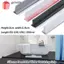 GAVESTO Nút Chặn Nước Phụ Kiện Phòng Tắm Chống Trơn Trượt Khô Và Ướt Tách Tắm Đập Silicon Đáy Cửa Niêm Phong Dải