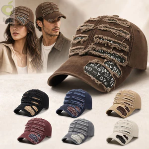 Mũ bóng chày ROLY Unisex, Mũ cao cổ điển in chữ mát mẻ, Chống nắng thời trang Mũ cao bồi Cotton đa năng dành cho nam nữ
