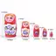 XUAN 5 Cái Mới Lạ Hoạt Hình Cô Gái Bằng Gỗ Nga Làm Tổ Búp Bê Vẽ Tay Matryoshka VN