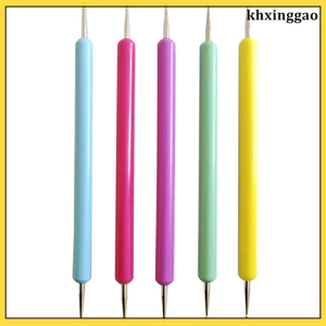 Bộ 5 Dụng Cụ Thiết Kế Móng Tay Tròn Chấm Bút Thủ Công Làm Tranh Cho Bộ Nghệ Thuật Hình khxinggao