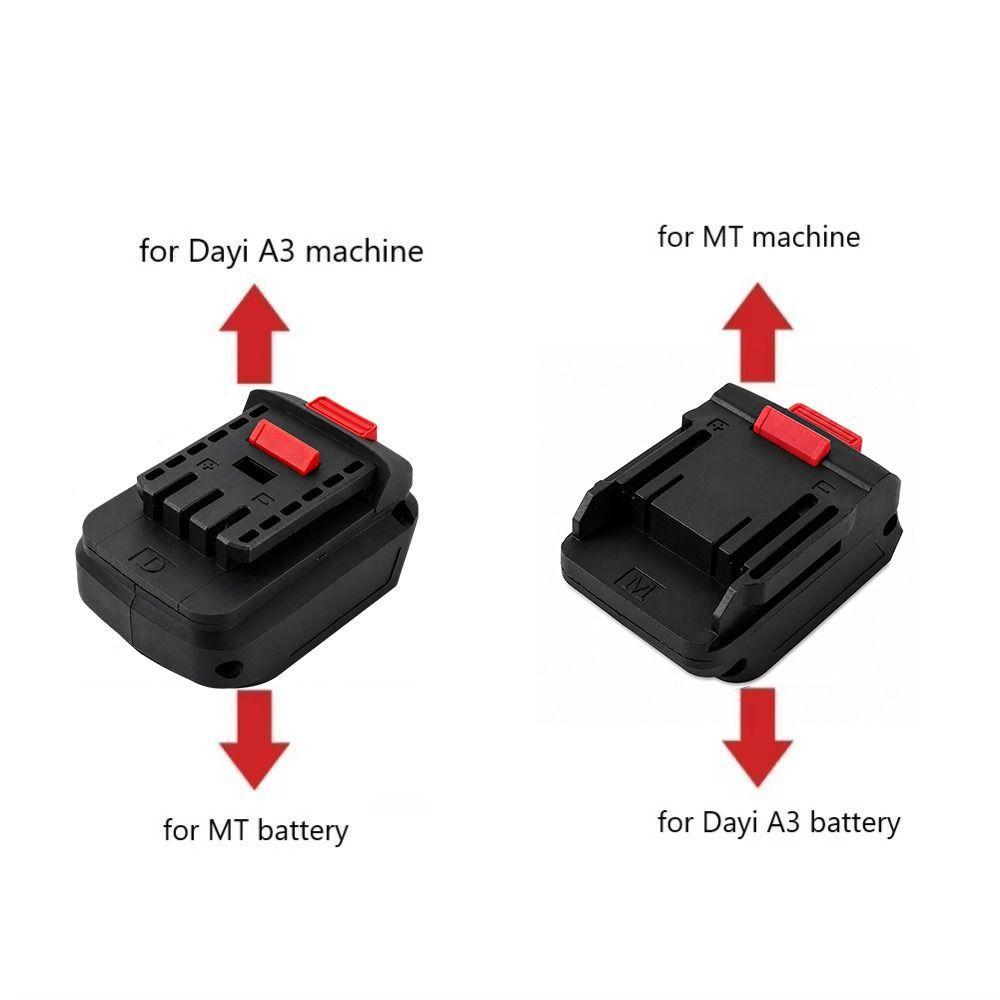 Bộ chuyển đổi pin 18V nhựa 2 trong 1 cho máy khoan tác động, bộ chuyển đổi pin Lithium