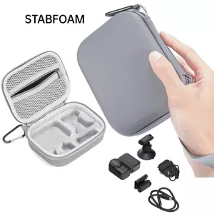 STABFOAM Mang theo, Túi đựng máy ảnh chống nước PU, Chống sốc có dây đeo cổ tay Túi xách cho DJI Osmo Nano Phiên bản tiêu chuẩn Phụ kiện máy ảnh