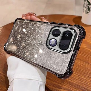 Ốp Chống Sốc Realme 16T 2026 Cho Realme 16 Pro + 16ProPlus 16T Realme16T 5G Ốp Lưng Mạ Trong Suốt Lấp Lánh Bling Gradient Silicon Mềm Ốp Lưng Túi Khí