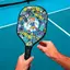 Pickleball Set Paddle Balls Case Pink Green Game Set Tay cầm chống trượt di động có túi đựng đồ kouvn
