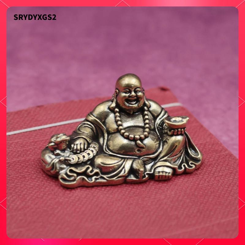 Thủ Công Bằng Đồng Tượng Phật Vui Vẻ Hình Phật Giáo Trang Trí Nhà Phật Trang Trí Nhà Cửa Cho Không Gian Bàn May Mắn