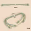 Phong Cách Quốc Gia Sườn Xám Khóa Handmade Đuôi Dài Rắn Thắt Khóa Pha Lê Thủy Tinh Mới Phong Cách Trung Hoa Hanfu Retro Trung Quốc Đầm 6.11