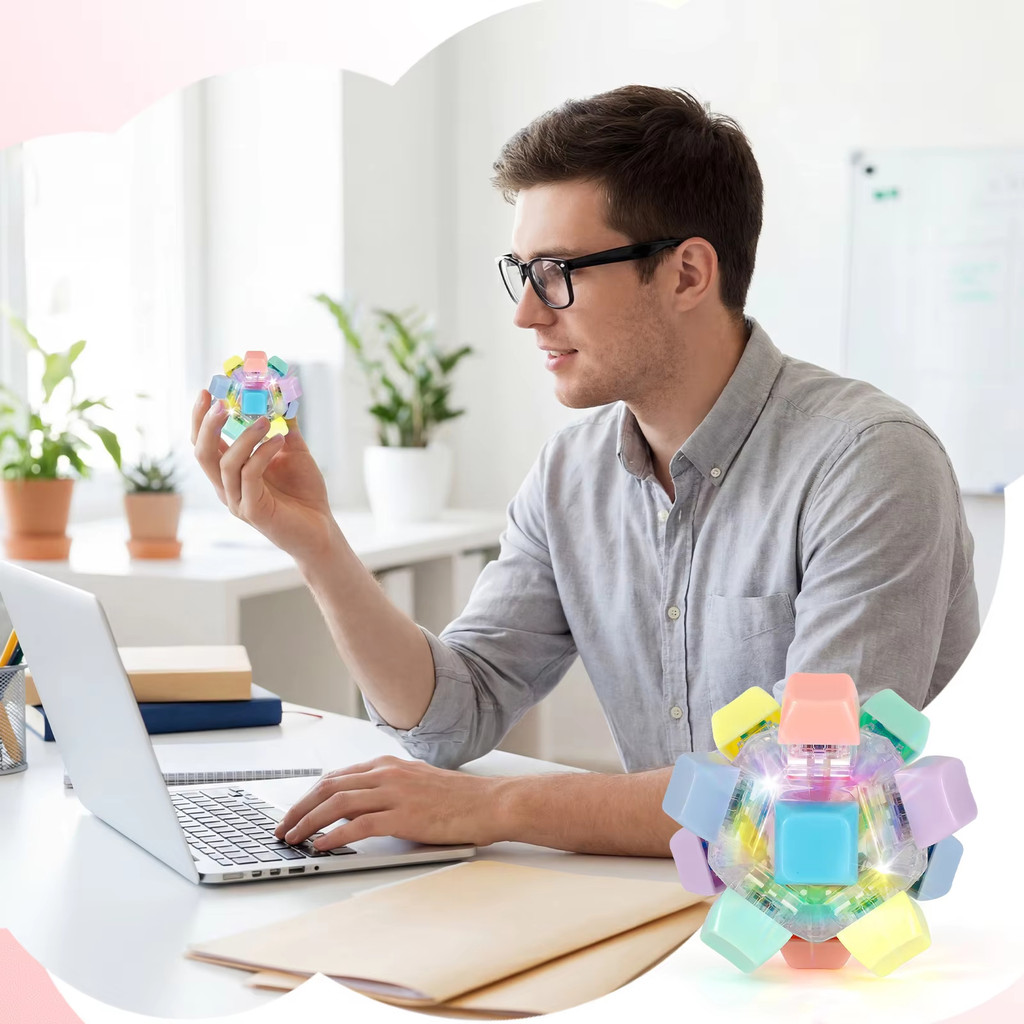 2 Chiếc Di Động 12 Chìa Khóa Bóng Ma Thuật Fidget Đồ Chơi Bàn Phím Mini Nút Clicker Ba Lô Quyến Rũ Giảm Căng Thẳng Móc Khóa Để Sử Dụng Hàng Ngày Quà Tặng Ngày Lễ