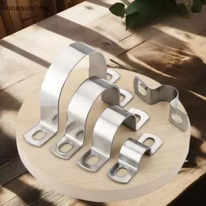 AA Thiêned U-Tube Dây Yên Xe Kẹp Thép Không Gỉ Dây Horseba Họng HoopCable Kẹp Dây Áp Dụng Cho OD 8-200mm VN