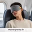 bịt mắt ngủ 3d chống ồn che sáng dày ôm mắt thoáng khí ngủ trưa du lịch đeo êm mềm
