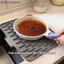 {AKIN} Thảm sấy bát đĩa bằng silicon Thiết kế nghiêng Dòng nước nhanh Tấm bảo vệ chống trượt chịu nhiệt cho phụ kiện bồn rửa nhà bếp {a}
