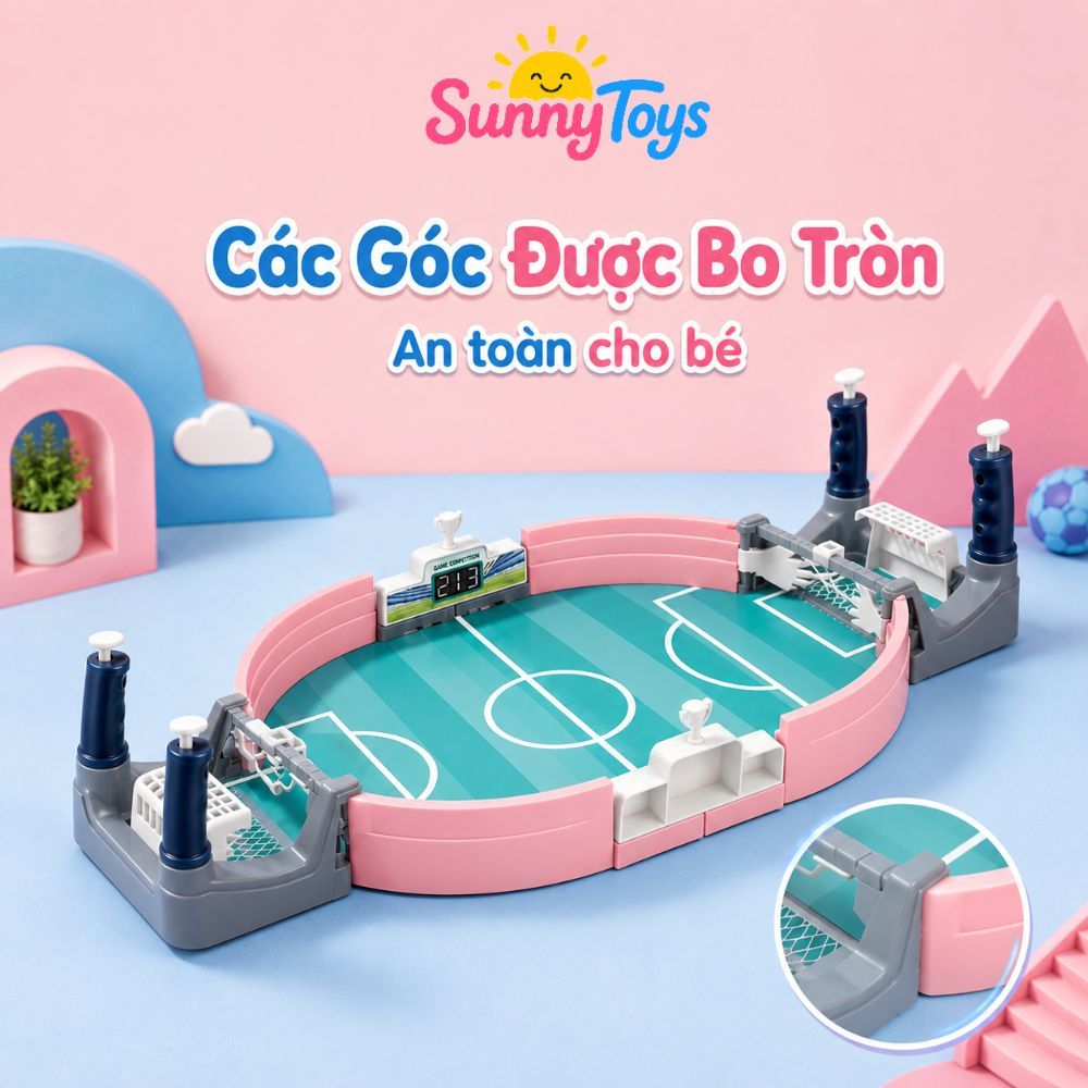 Bàn Đá Bóng Mini SunnyToys - Đồ Chơi Thể Thao Vui Nhộn Cho Bé Tại Nhà