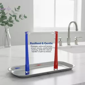 2 / 4 Chiếc Bàn Chải Đánh Răng Đơn Đầu Nhỏ Đầu Nhỏ Để Vệ Sinh Inter Cleaning Chăm Sóc Răng Miệng Người Lớn Dụng Cụ Làm Sạch Sâu Cho Răng Cấy Ghép
