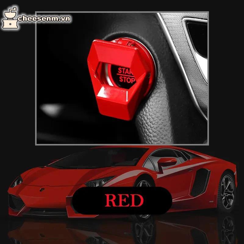 Cheenm Mới Động Cơ Ô Tô Khởi Động Dừng Nút Nút Bao Trang Trí Phụ Kiện Ô Tô Nút Nhấn Stiy Cover Nội Thất Ô Tô Kiểu Dáng VN