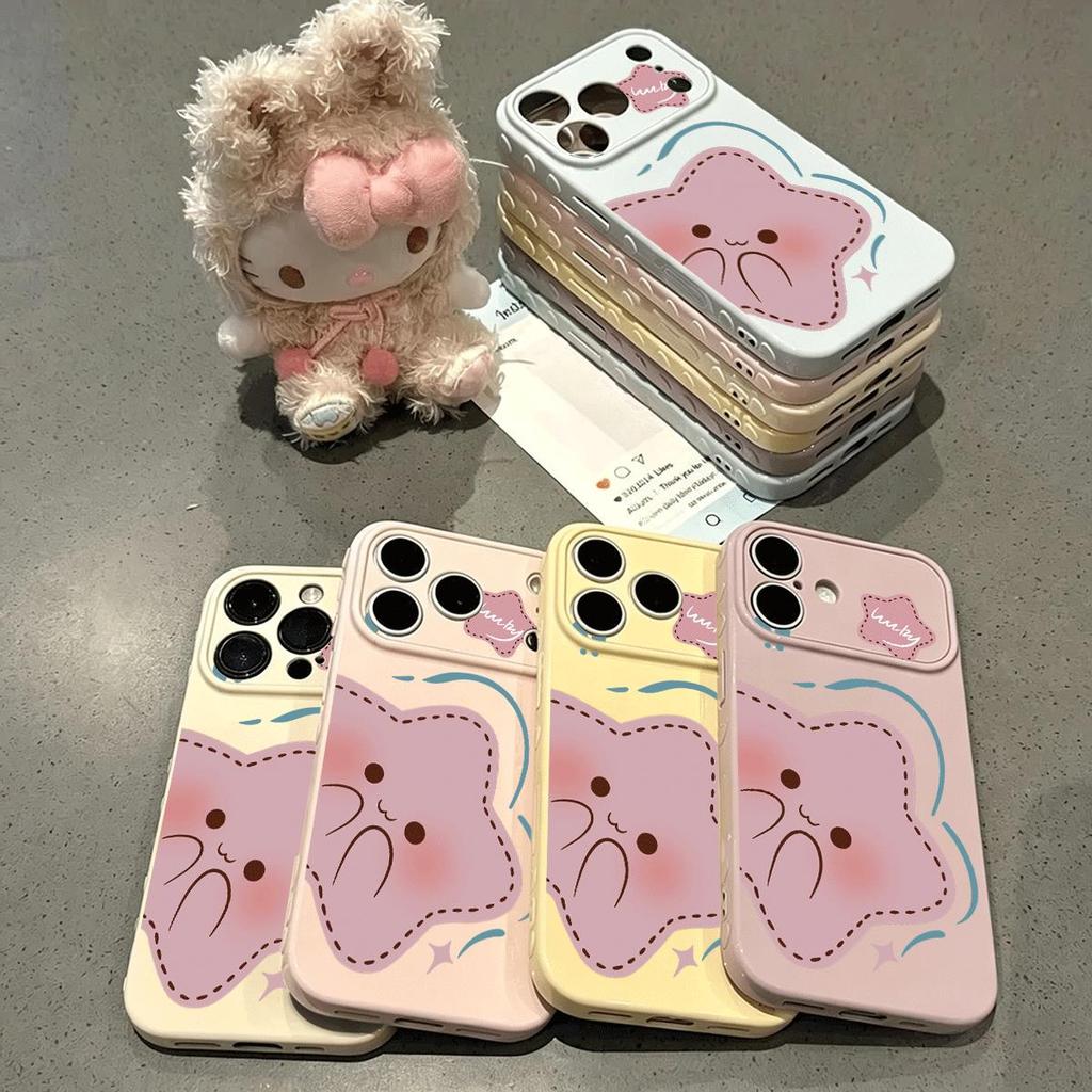 Blush Star cho trường hợp iPhone 17promax 161514plus Jelly Case 1311211