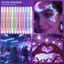 12 Màu Sắc uv Dạ Quang Thân Và Mặt Sơn Bút Dạ Quang Acrylic Bút Thanh Đảng Sáng Tạo Graffiti Bút
