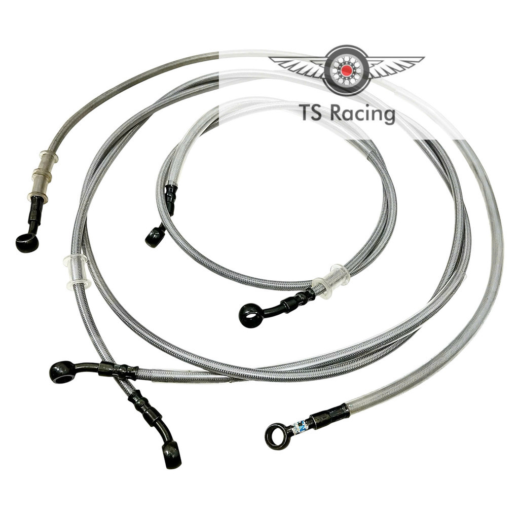 Dây thắng dầu dây phanh dầu cước bạc vỏ bọc cao su dẻo 92cm -1m1 - 2m
