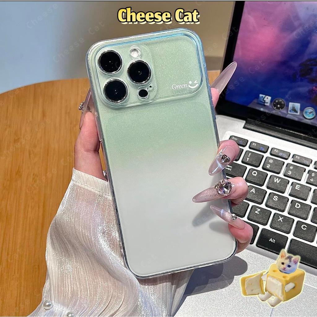 ins Ốp lưng iPhone Màu chuyển sắc cho iPhone 11 12 13 14 Pro 15 16 Plus 17 Pro Max Xs Max XR
