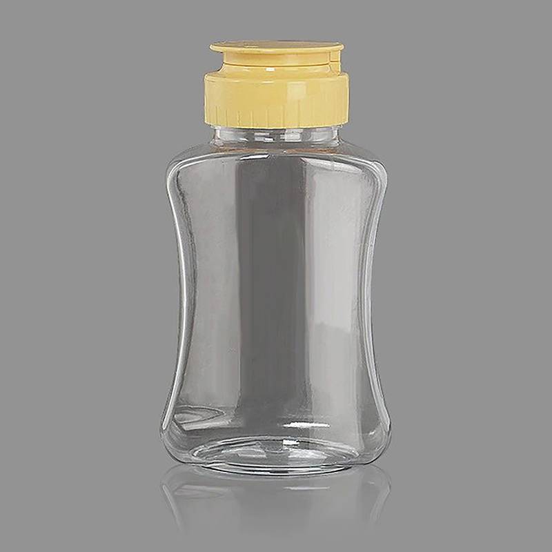ZTHOME Nhựa Mật Ong Bóp Chai Gia Vị / Hộp Đựng Sốt Cà Chua Nắp Lật Lọ Xi-rô Có Thể Đổ Lại Hộp Đựng Chống Rò Rỉ Chai Squeezable HOT