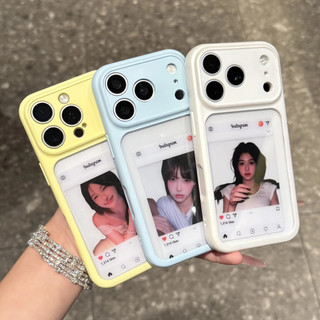 Sợi mềm acrylic cạnh mềm thích hợp cho vỏ điện thoại iPhone 17 Promax 16 / 15 / 14 / 13 cá tính 12 bộ 11