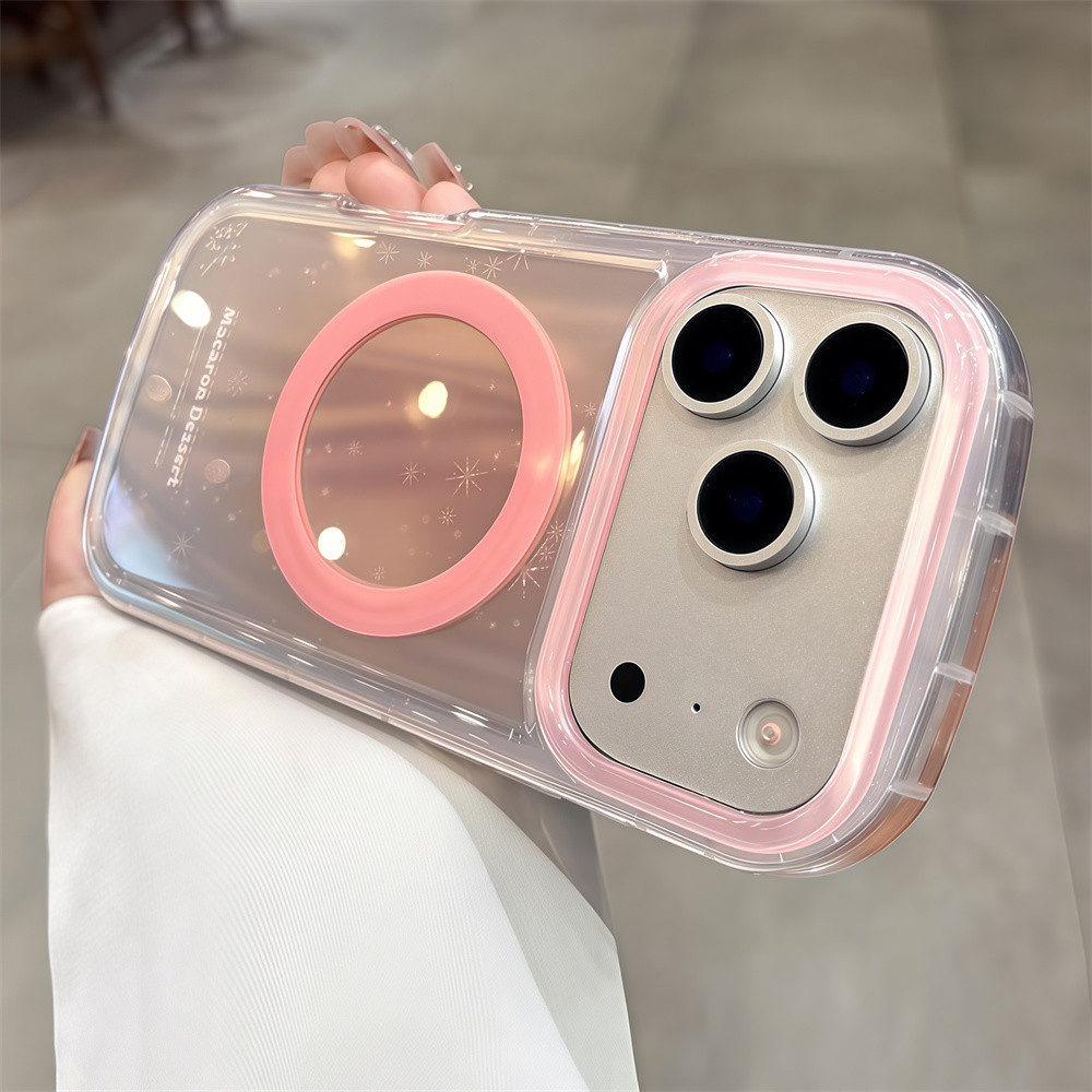 Ốp Điện Thoại Aurora Gradient Thời Trang Cho iPhone 17 Pro Max 16 13 14 15 Pro Max Bảo Vệ Ống Kính Chống Rơi Vỏ Cứng Bảo Vệ Điện Thoại
