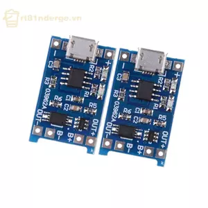 Ge 2 Cái / bộ Mô-đun sạc bảng sạc 5V Micro USB 1A 18650 n