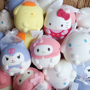 Túi lưới Sanli Pinch Đồ chơi giải nén âm nhạc Phục hồi chậm Thông hơi Giải nén Dụng cụ tiện dụng Trẻ em Quà tặng Đồ trang trí hoạt hình BNWA