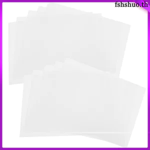 10 Chiếc Trắng Mờ PVC Tấm Nhựa Cứng Cho Hàng Thủ Công Trang Trí Nhà Khung Chèn