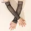 AqToCna Chụp Ảnh Baground Thời Trang Lấp Lánh Lưới Dài Ren Găng Tay Trang Trí Móng Tay Chống Đỡ Phụ Kiện Tay Gợi Cảm Tay Làm Móng Tay Dụng Cụ Chụp Ảnh AqToCna