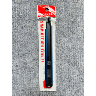 Dao rọc giấy thân nhôm sử dụng lưỡi dao kích thước 9mm Workpro - WP212012 WP212001