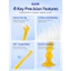 Bàn chải đánh răng Tuft đơn 2 chiếc Lông mềm đầu nhỏ cho niềng răng & răng sau