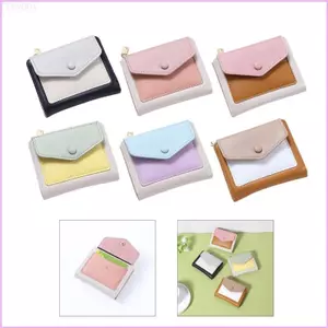 Cinna Ví Nhỏ Gọn Cho Nữ Da Đựng Thẻ Tín Dụng Dung Tích Lớn Ly Hợp Ví Bifold Ví Nữ Ví Tiền