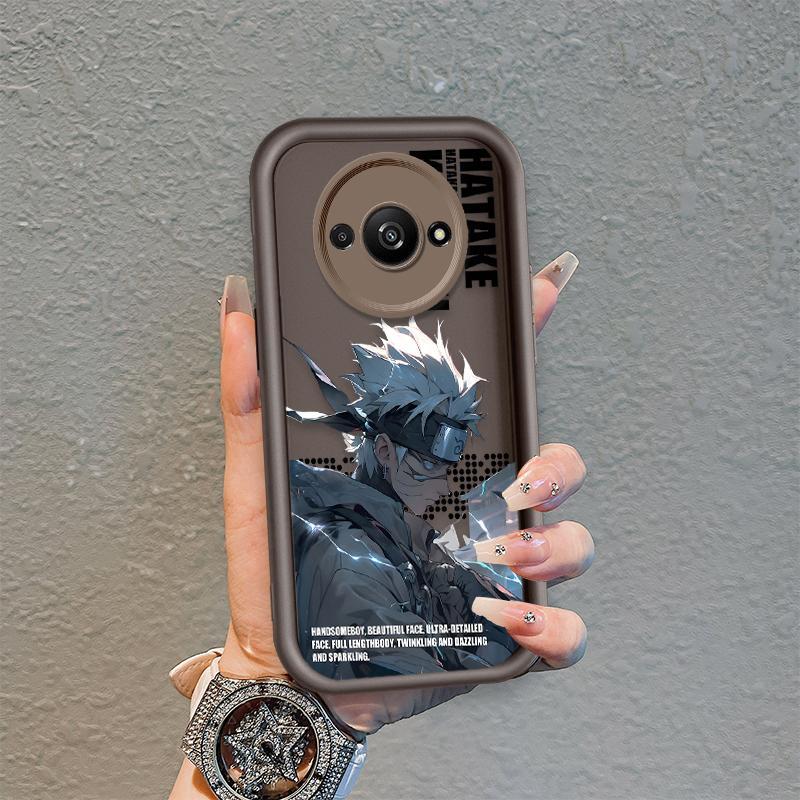 Áp dụng cho Redmi A3 / POCO C61 4G Vỏ điện thoại mềm bằng silicon hoạt hình TPU Anime Naruto Angel Eye Ốp lưng chống sốc