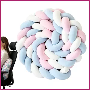 Nút Ném Gối Trang Trí Thủ Công Đệm Mềm Mại Thoải Mái Tay Thắt Nút Gối Sàn Cho Phòng Khách shopidaevn