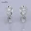 Bông tai giảm cân AqToCna Bông tai Cubic Zirconia Kích thích huyệt Đốt cháy mỡ AqToCna