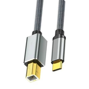 Dây quét cáp Yoo Type CUSB 2 0 Nam sang USB B Nam cho máy quét máy in