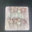 Nguyên Chất Handmade Ba Chiều Cao Cấp Cá Tính Đầy Hoa Đeo Móng Tay Công Nghiệp Nặng Đeo Kính Nhấp Nháy Kim Cương Tính Khí