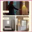 Đèn cảm biến chuyển động Đèn ngủ LED có thể sạc lại trong nhà Đèn tủ quần áo Tiện ích cho phòng ngủ Phòng tắm Cửa hàng nhà bếpidaevn