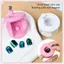 JRP Cat Eye Nail Magnet Tool Xoay Thiết Kế 360 Độ Với Hạt Thép Sáng Tạo Họa Tiết Từ Tính Nhanh Cho Làm Móng Tay Chuyên Nghiệp JRP