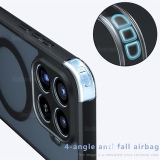 Ốp Lưng Cho Xiaomi 17T Pro 1 7 T 17T Pro Xiaomi17TPro Matte Skin Feel Trong Suốt Mờ TPU Ốp lưng Acrylic Từ Tính Với Áo Giáp Sạc Không Dây Ốp Lưng Chống Sốc